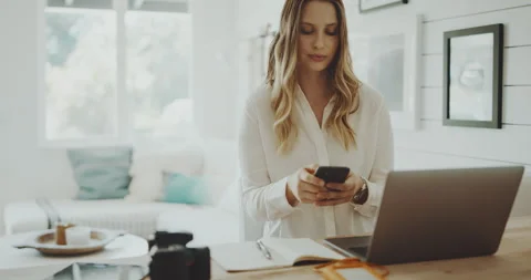A Short Break from Work Stock Footage 138901783