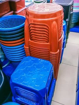Short chairs Stock Photos