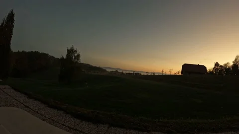 Short Day To Night Timelapse With Clear Sky Video stock 221963120