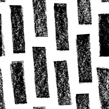 Short diagonal lines hand drawn seamless pattern. Stock Illustration