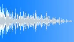 Short downward swish - sound design, button click, whoosh, zap, animation Sound Effect