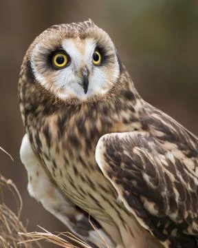 Short-eared Owl Stock Photos