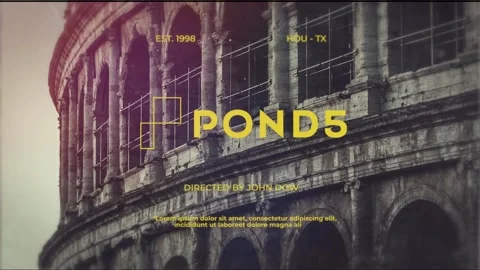 Short History Promo Stock After Effects