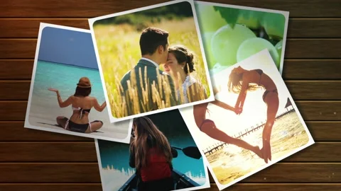 Short Instagram Slideshow 스톡 After Effects