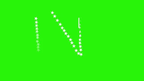 Short line and shapes animation effects elements on green screen chroma key Stock Footage 150676830