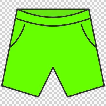Short pants 스톡 일러스트