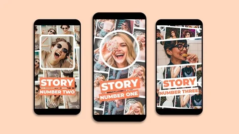 Short Photo Intro Instagram Stories Stock After Effects