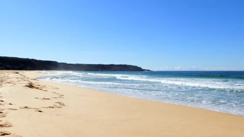 Short Point Beach 3 Stockbeeldmateriaal 130690689