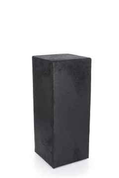 Short Rectangular Pedestal Cut-out Foto stock