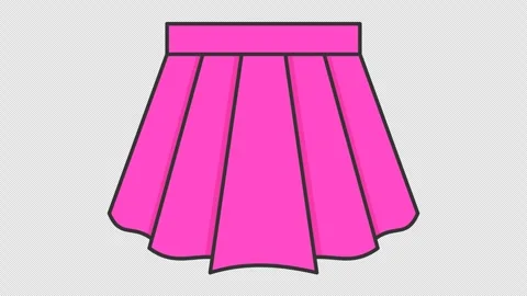 Short skirt Stock-Footage 342195111