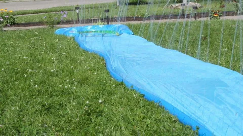 Short slip and slide Video stock 735792