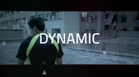 Short Sport Glitch Opener 库存 After Effects