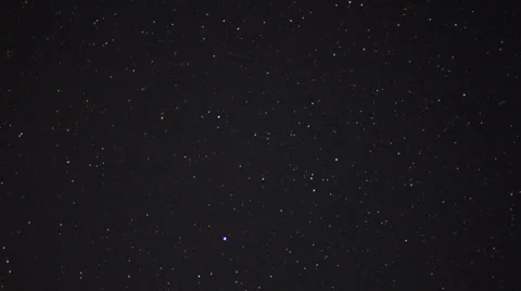 Short star time lapse Video stock 25842377