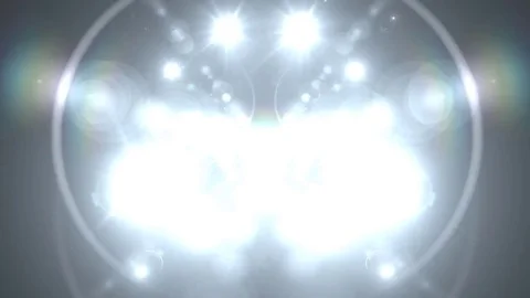 Short Strobe - White Stock Footage 74729743