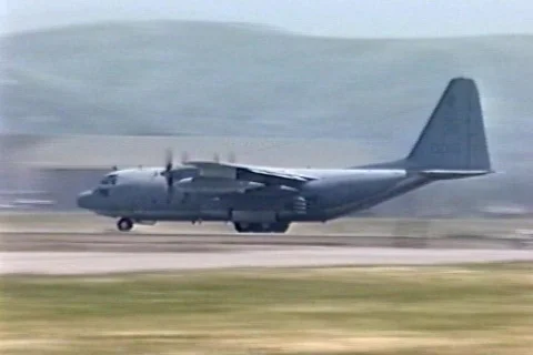 Short takeoff c40 Stock Footage 299830
