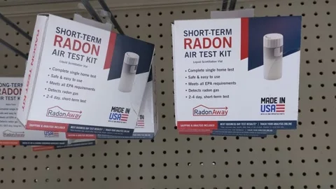 Short-Term Radon Air Test Kit 動画素材 157700229