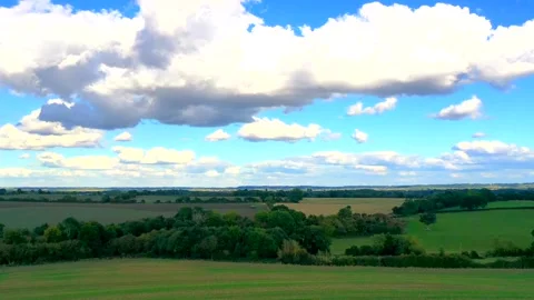 Short time-lapse of a British field. Stock Footage 220792968