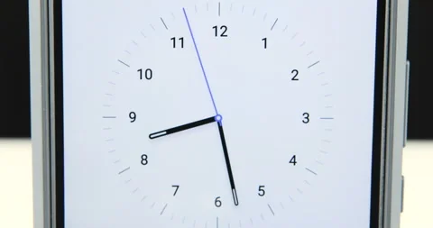 A short time lapse of a clock face Stock Footage 107720508