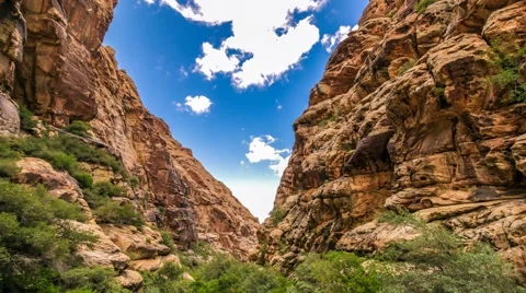 Short Time Lapse at Red Rock Canyon Stock Footage 51107969