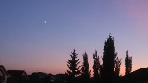 Short Timelapse of a Gradient Sky Vidéo 114209490