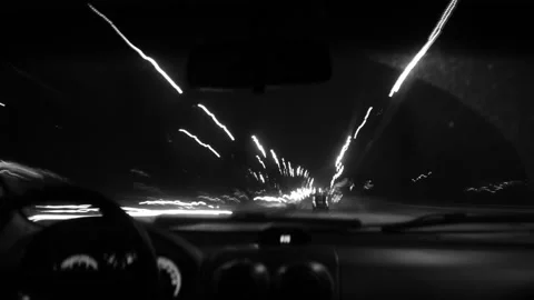 Short timelapse from inside of a car Stock-Footage 328626465
