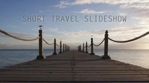 Short Travel Slideshow Stock After Effects