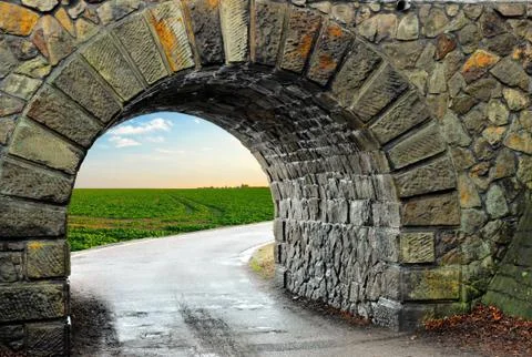 Short tunnel Stock Photos