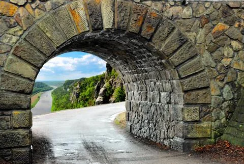 Short tunnel Stock Photos