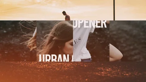 Short Urban After Effects stock