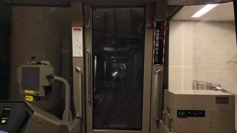 (Short Version) Timelapse Japan Subway Train in Tunnel and Arriving Stations2 Stock Footage 138238411