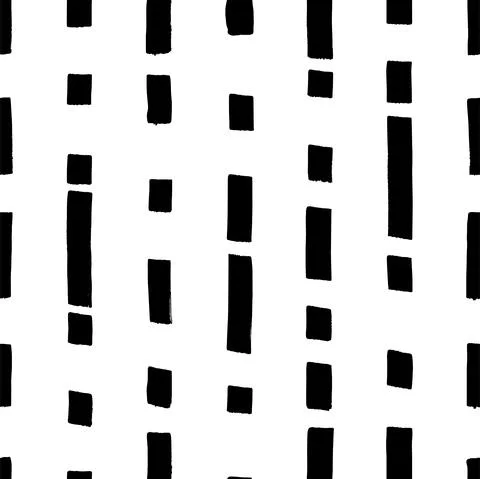 Short vertical lines hand drawn seamless pattern. Stock Illustration
