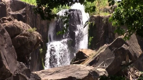 Short video of a waterfall 動画素材 124296160