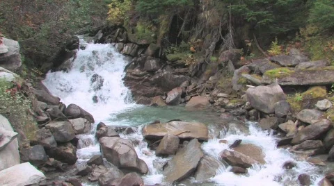 Short waterfalls Stock Footage 264265