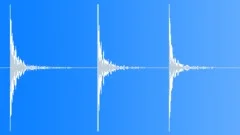 Short wooden plate hitsSound Effect