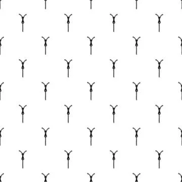 Short zip pattern seamless vector 库存插图