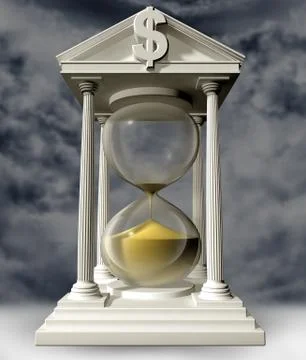 Shortage of funds Stock Illustration