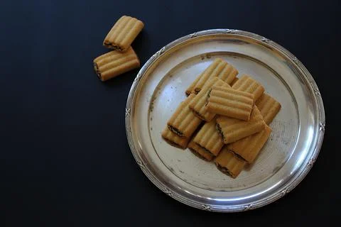 Shortbread cookies Stock Photos