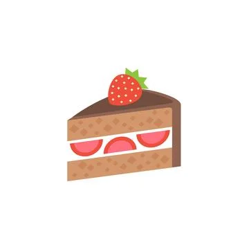 Shortcake icon. Vector illustration design. Stock Illustration