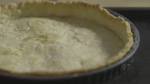 Shortcrust pastry case Stock Footage 64027648