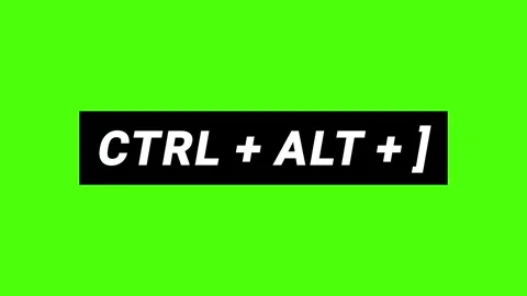 Shortcut ctrl + alt + ]  sortcut shortcut key speeds up the work of the tex.. Stock Footage 255577245