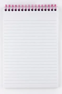 Shorthand notepad Stock Photos