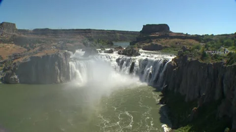 Shoshone Falls Stock Footage 8677981