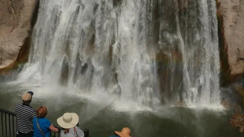 Shoshone Falls Stock Footage 93342586