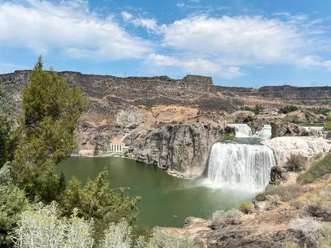 Shoshone Falls Stock Photos