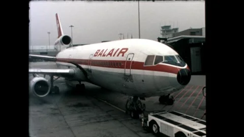 Shot of an airplane Video stock 276289552