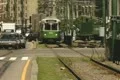 Shot of approaching tram Footage