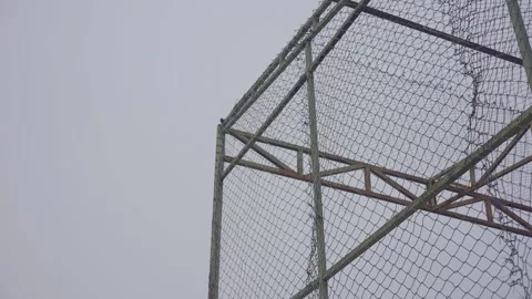 Shot of baseball stadium fences, c-log ra Stock Footage 280971548