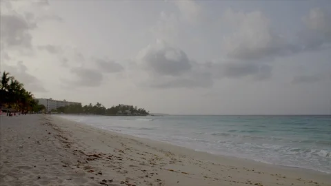 Shot of a beautiful beach. Stock Footage 101297025