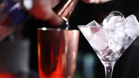 Shot being Poured Stock Footage 102011349
