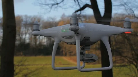 Shot from below of a drone Stock Footage 87273899
